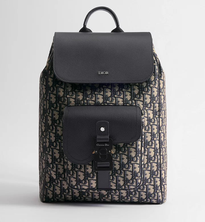 Dior Saddle Backpack with Flap
